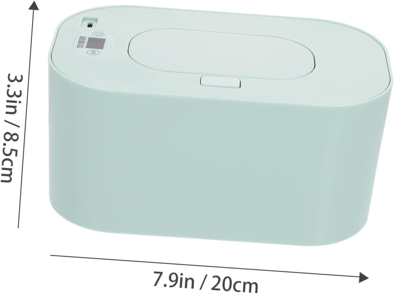 Zerodeko Usb Baby Wipes Warmer Portable Infant Wipe Heating Machine Blue Wet Tissue Warmer for Travel and Home Use