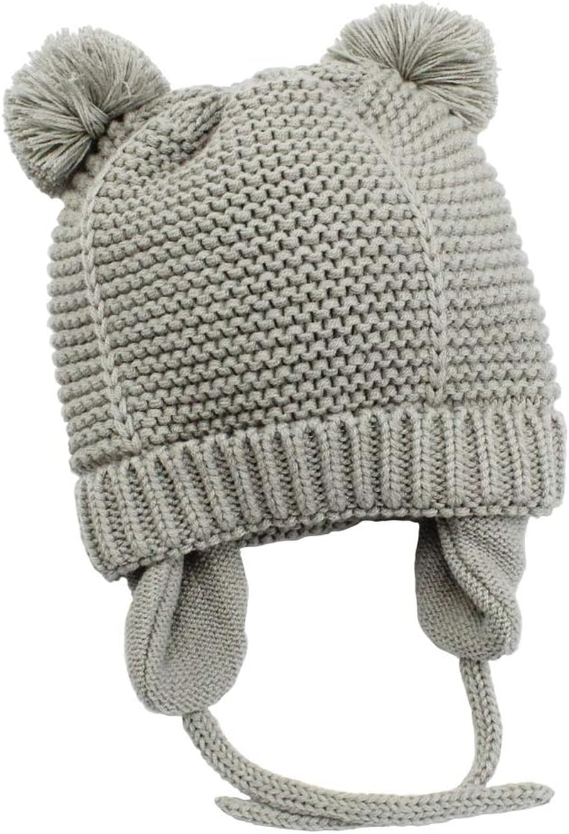 Baby Hat with Cute Earflap Warm Fleece Lining 0-36 Months Winter