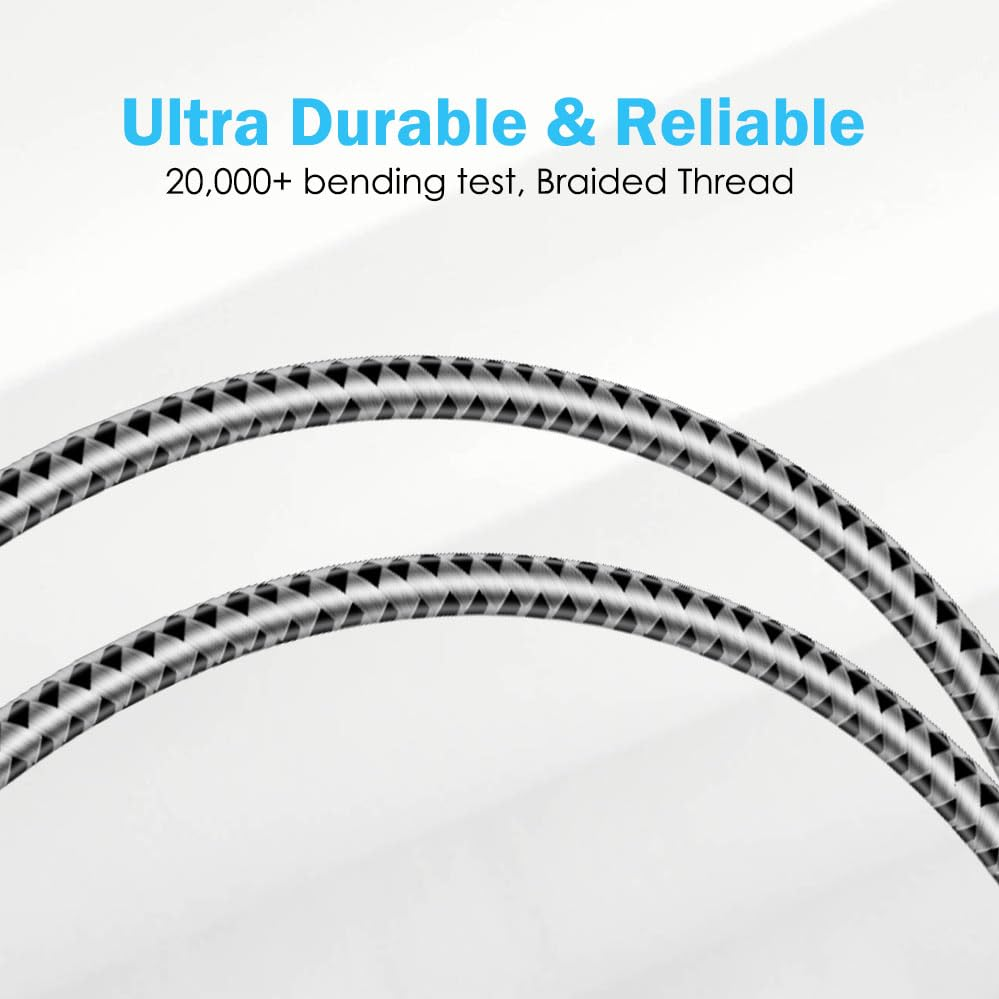 TEKERA Guitar Cable, 2-Pack Balance 6.35Mm TRS 1/4 Inch Cable, Stereo Quarter Inch TRS Male Cable (3.3FT/1M) image number 3