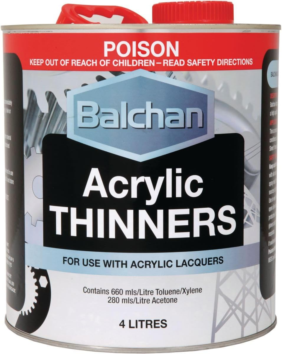 Balchan Acrylic Thinners, 4 Litre image number 1