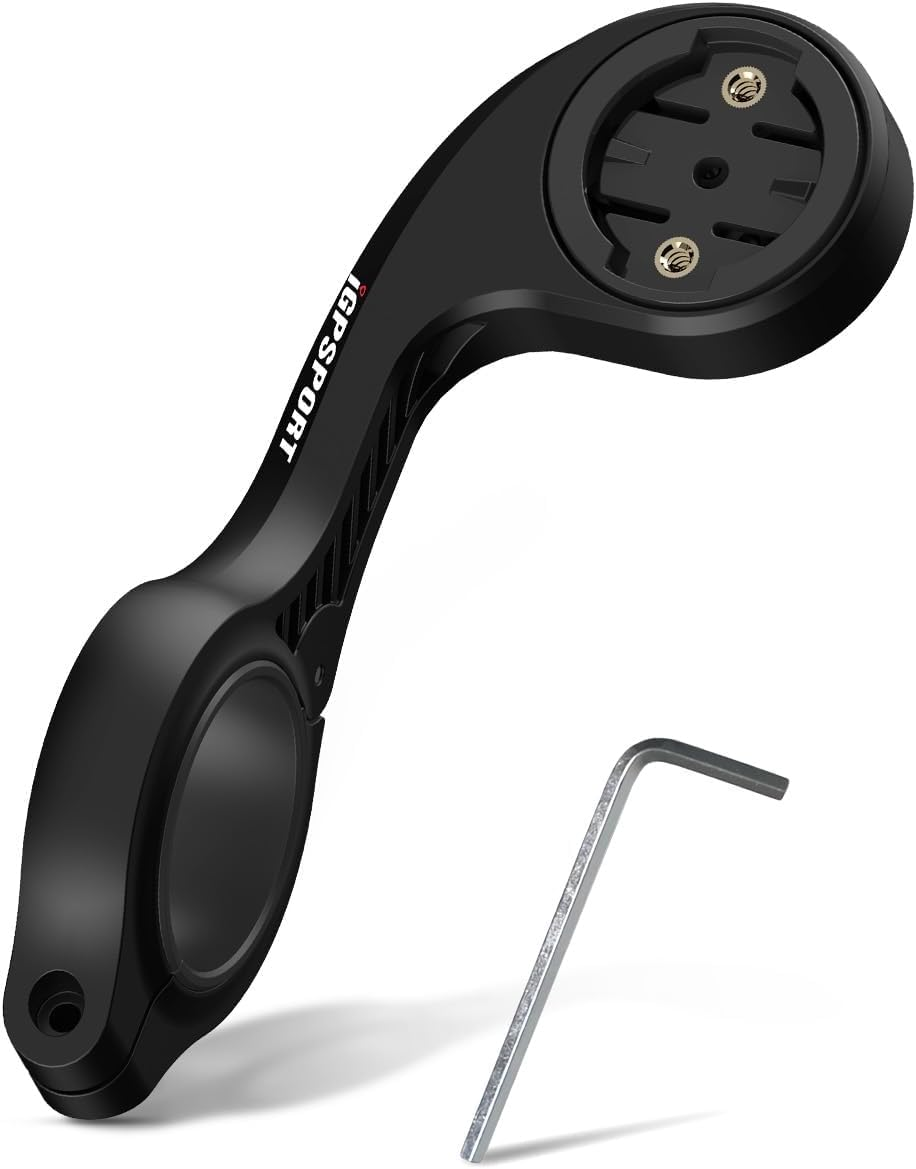 Igpsport M80 Bike Computer Mount, Bike Computer Bracket Common Extended Out Front Bike Mount Compatible with Garmin Wahoo Cycplus Coospo XOSS Cycling Computer image number 2