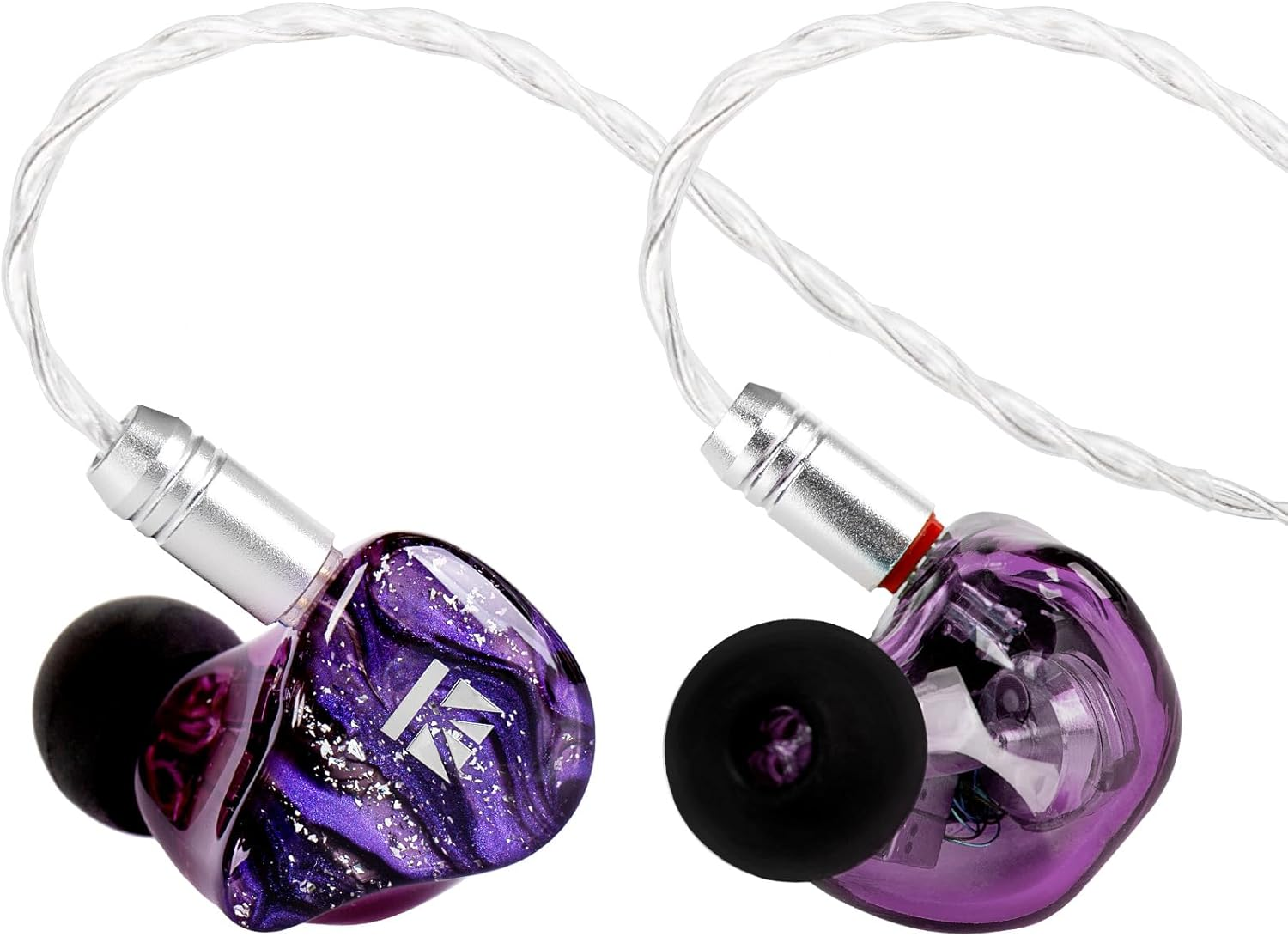 KBEAR Cepheus in Ear Monitor,16-Unit Dynamic Hifi Wired Earphones,Dual Magnetic Circuit in Ear Headphones,Wired Earbuds,Powerful Bass, 4-Core Alloy Copper Silver-Plated IEM Cable (Without Mic, Blue)