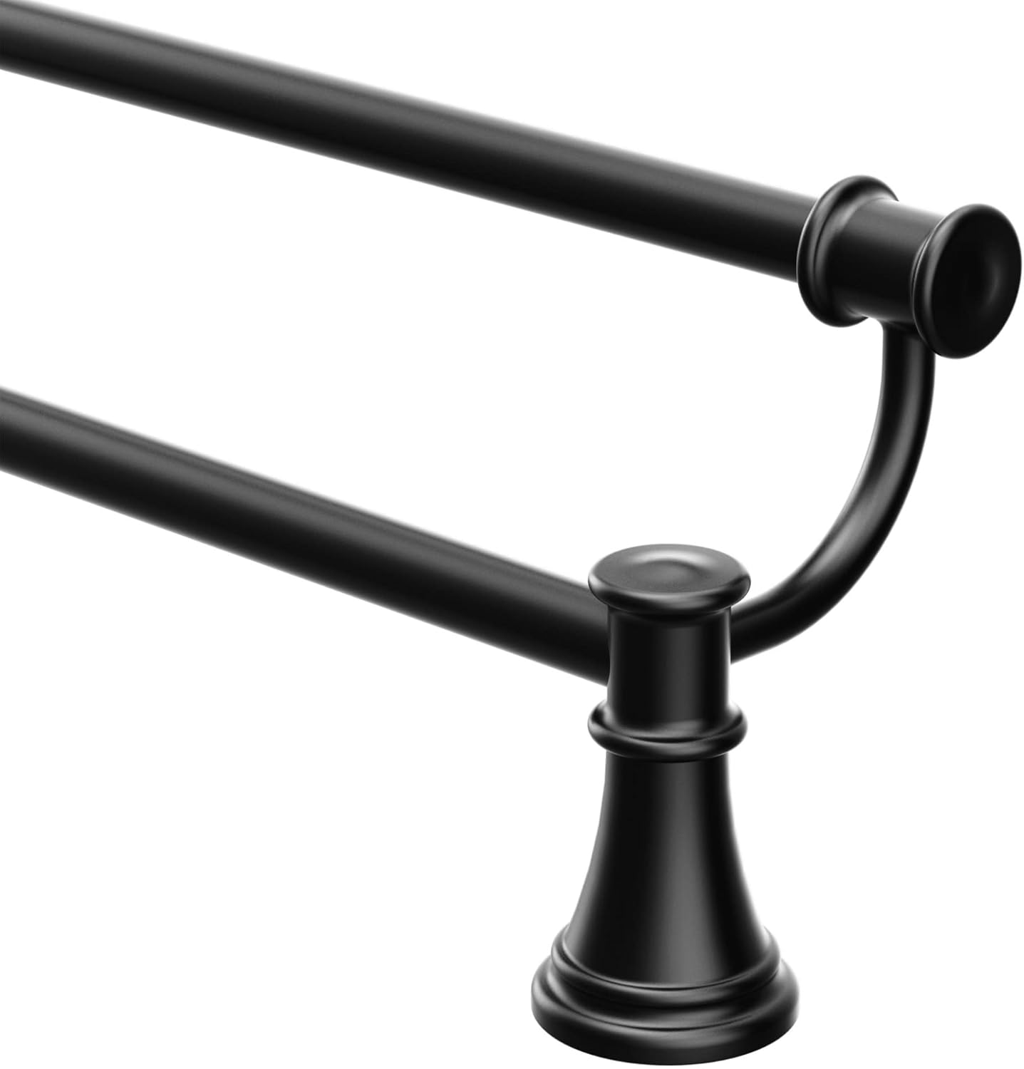 Moen YB6422NL Belfield 24-Inch Bathroom Double -Towel Bar, Polished Nickel - Chrome image number 4