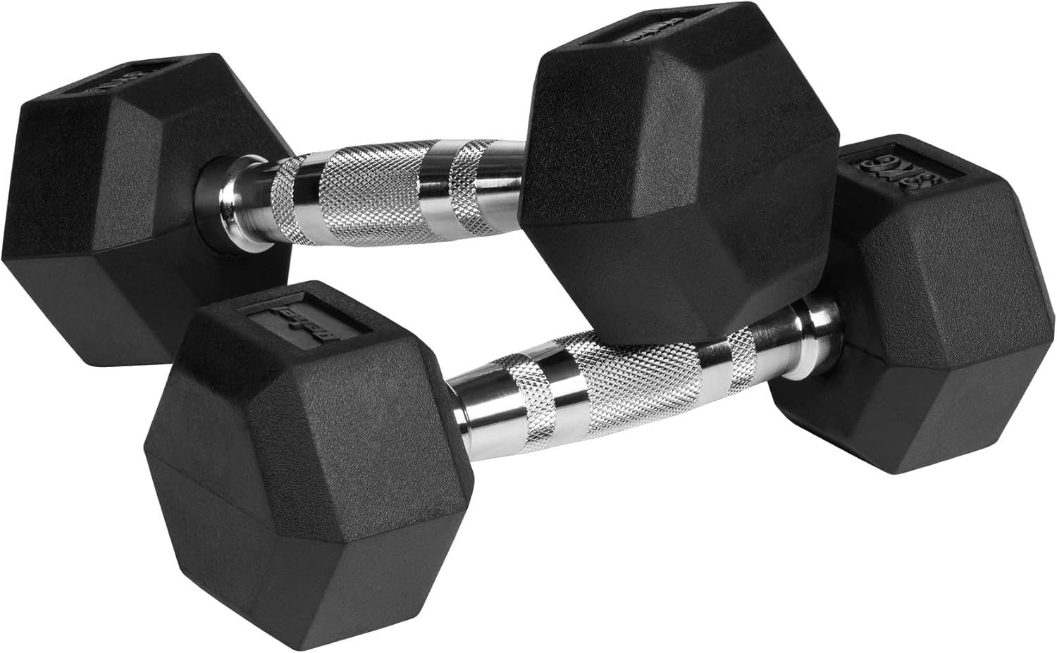 Rebel Dumbbell Cast Iron Rubber Plated HEX 2X3 Kg RBA-2325-03 image number 2