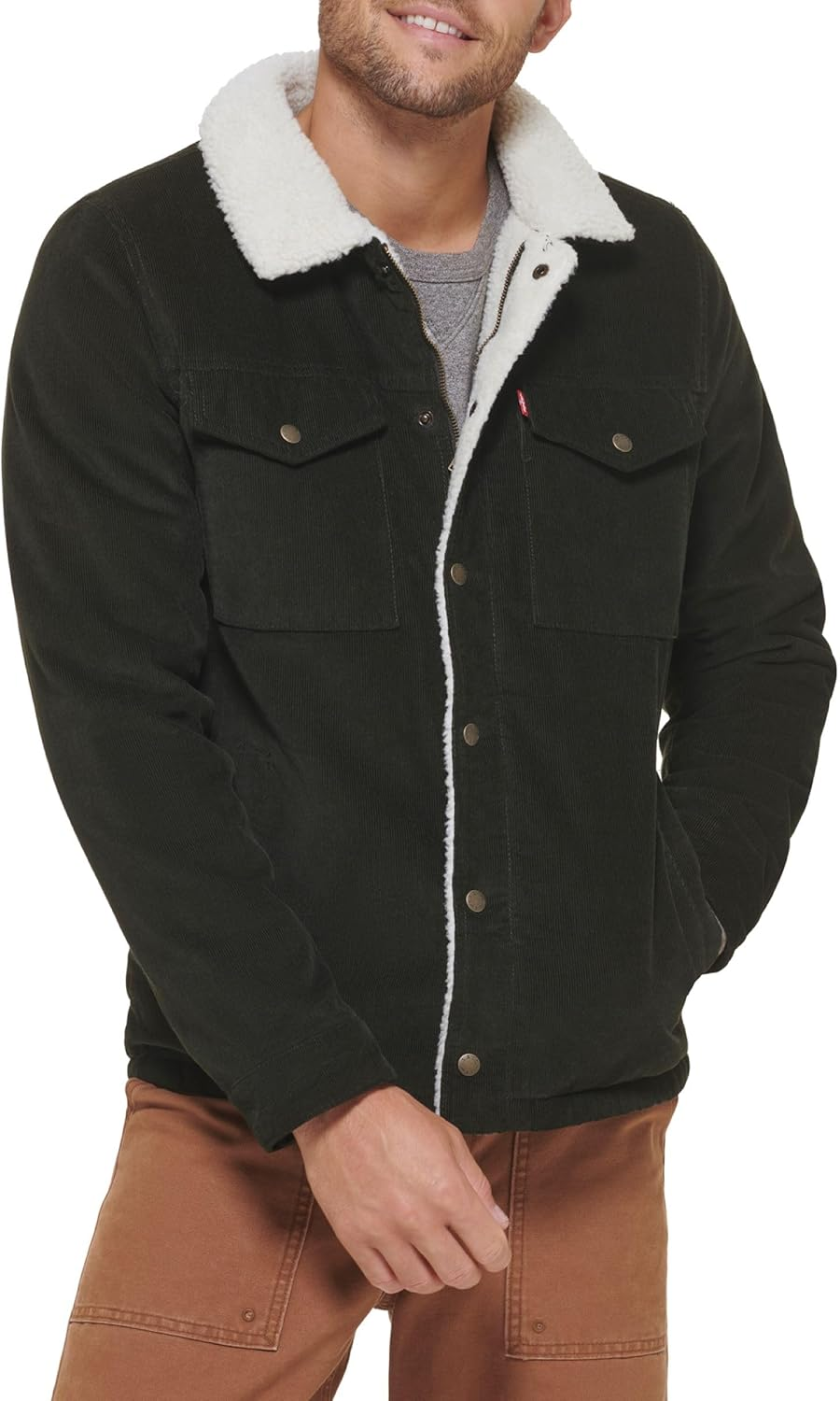 Levi'S Men'S Corduroy Sherpa