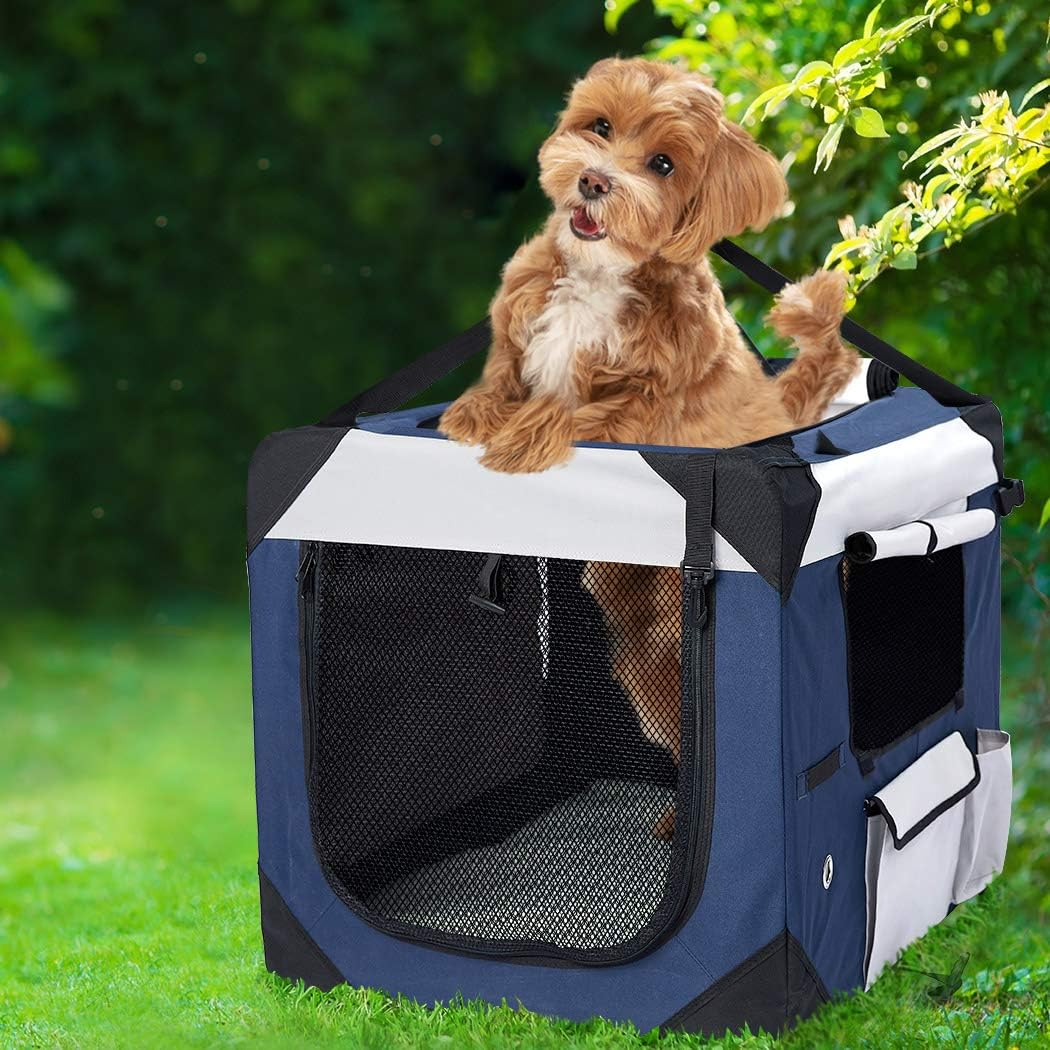Pawz Pet Carrier Bag - Spacious Outdoor Travel Hand Portable Crate M for Dog and Cat, Luggage & Travel Gear, Backpack, Kennel