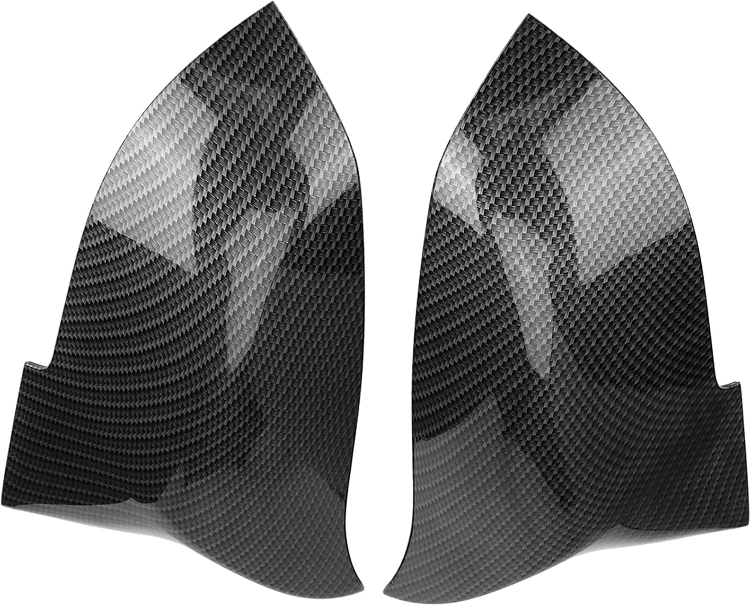 1 Pair Rearview Mirror Cover for Left & Right Exterior Rear View Mirror Cap for 1 2 3 4 X M Series Carbon Black ABS Side Mirror Protector Trim for F20 F21 F22 F23 F30 F31 F32 F33 E84 F87 image number 5