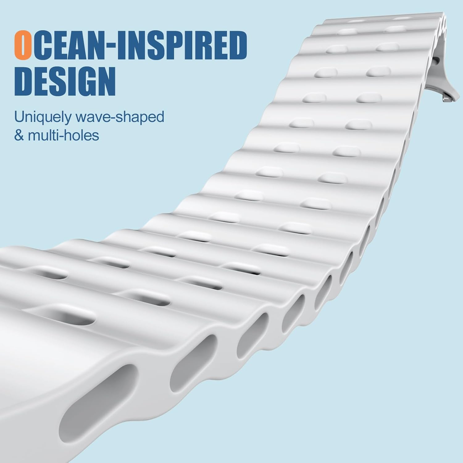 Getino Compatible with Samsung Galaxy Watch Ultra Bands 47Mm (2024/2025), Soft Ocean Silicone Sport Strap Women Men Replacement Accessory Fit for Samsung Galaxy Watch Ultra Band image number 2