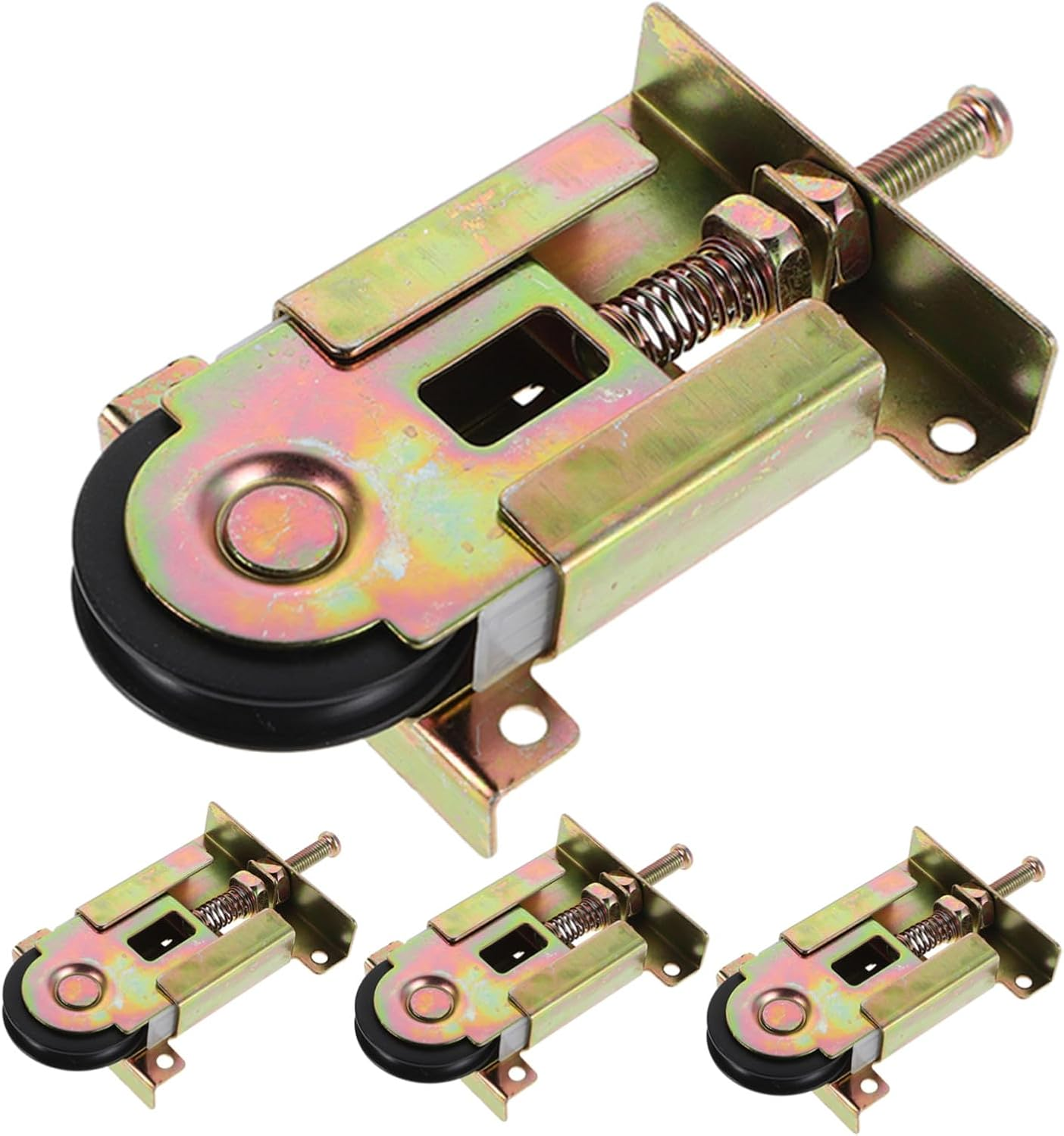 SHINEOFI 4Pcs Sliding Door Pulley Wheel Closet Hardware Replacement Concave Ball Bearing Roller Wheels for Wardrobe Sliding Screen Doors image number 6