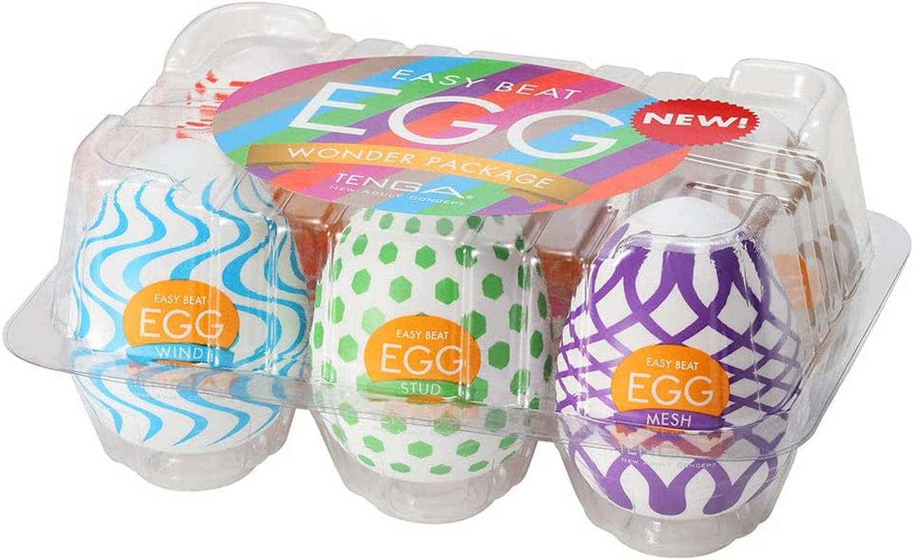 Tenga Egg Wonder Masturbator (Pack of 6)