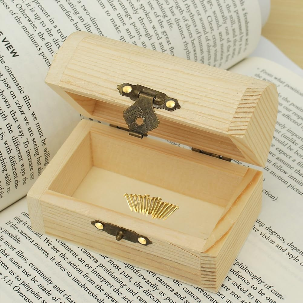 Brass Escutcheon Tacks, Threaded Nails Upholstery Tacks Furniture Hinge Hardware Accessories Mini round Head Brass Nail Furniture Hinge Hardware Accessories(10Mm) image number 6