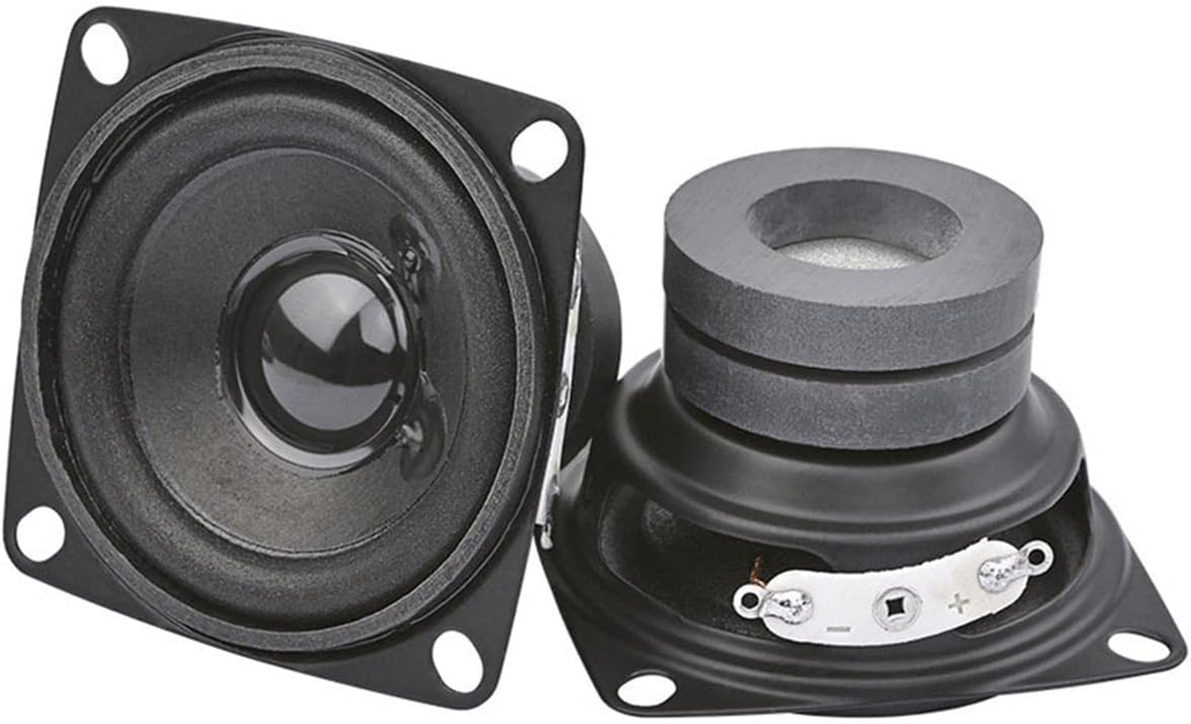TGMGADANTV 2Inch Portable Speakers Full Range Speaker Driver 4Ohm 8Ohm 10W Loudspeakers Audio Column for Home Sound Theater DIY 2Pcs Bookshelf Speaker(4Ohm) - 4Ohm image number 4