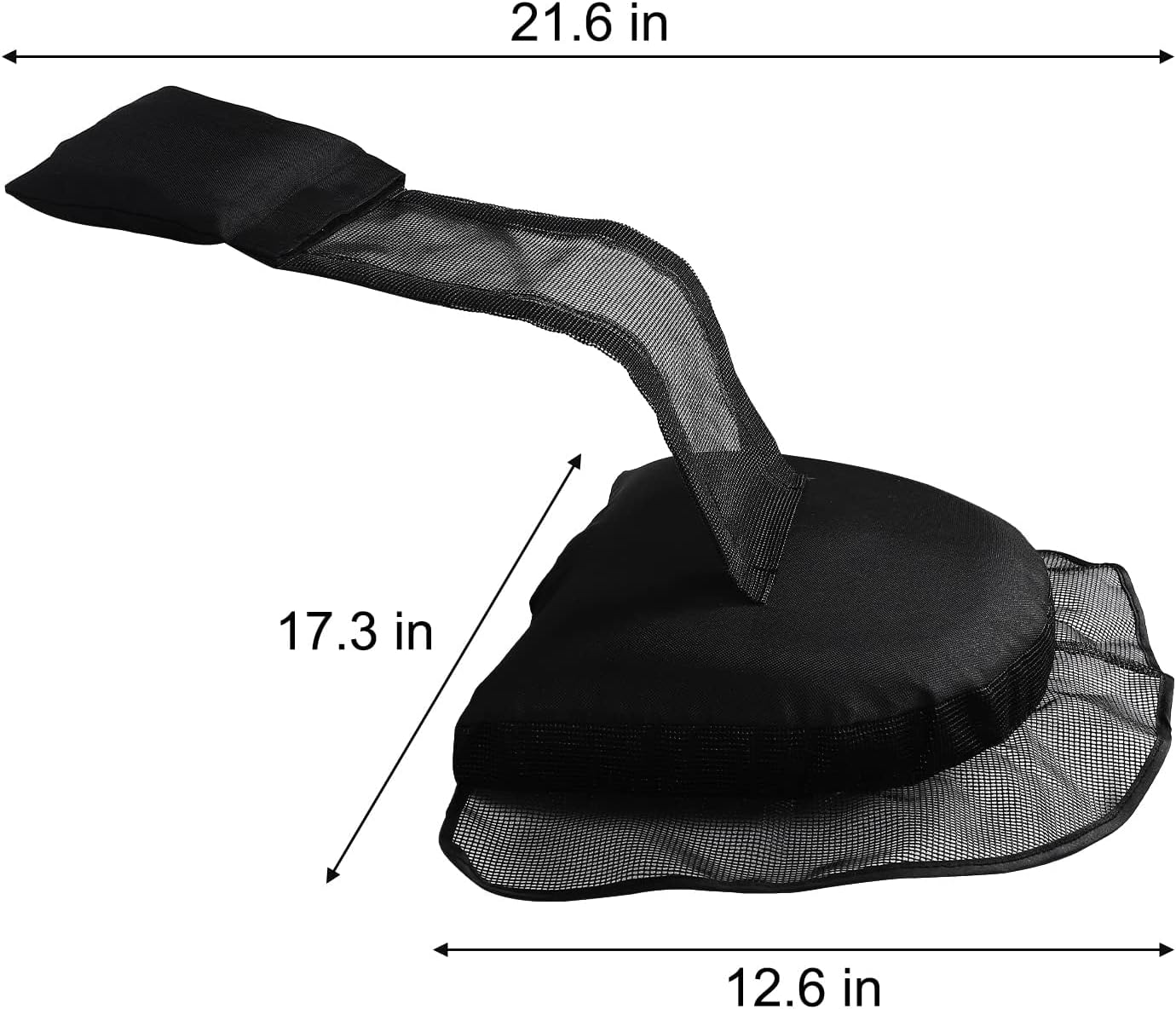 Animal Escape Ramp for Swimming Pool &ndash; Wildlife Saver for Frogs, Ducks, Birds Lizards | Floating Safety Platform Creature Pool Maintenance (Black-2Pack) image number 5