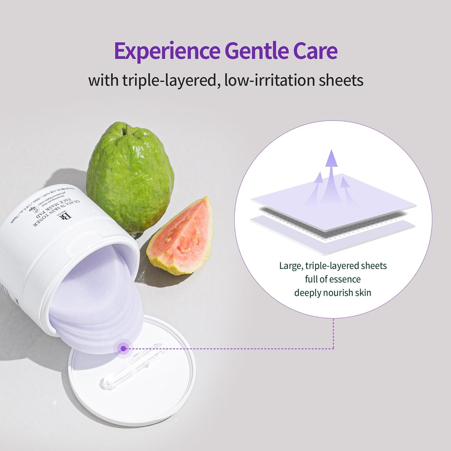 Benton Guava Skin Toner Face Mask 70 Pads