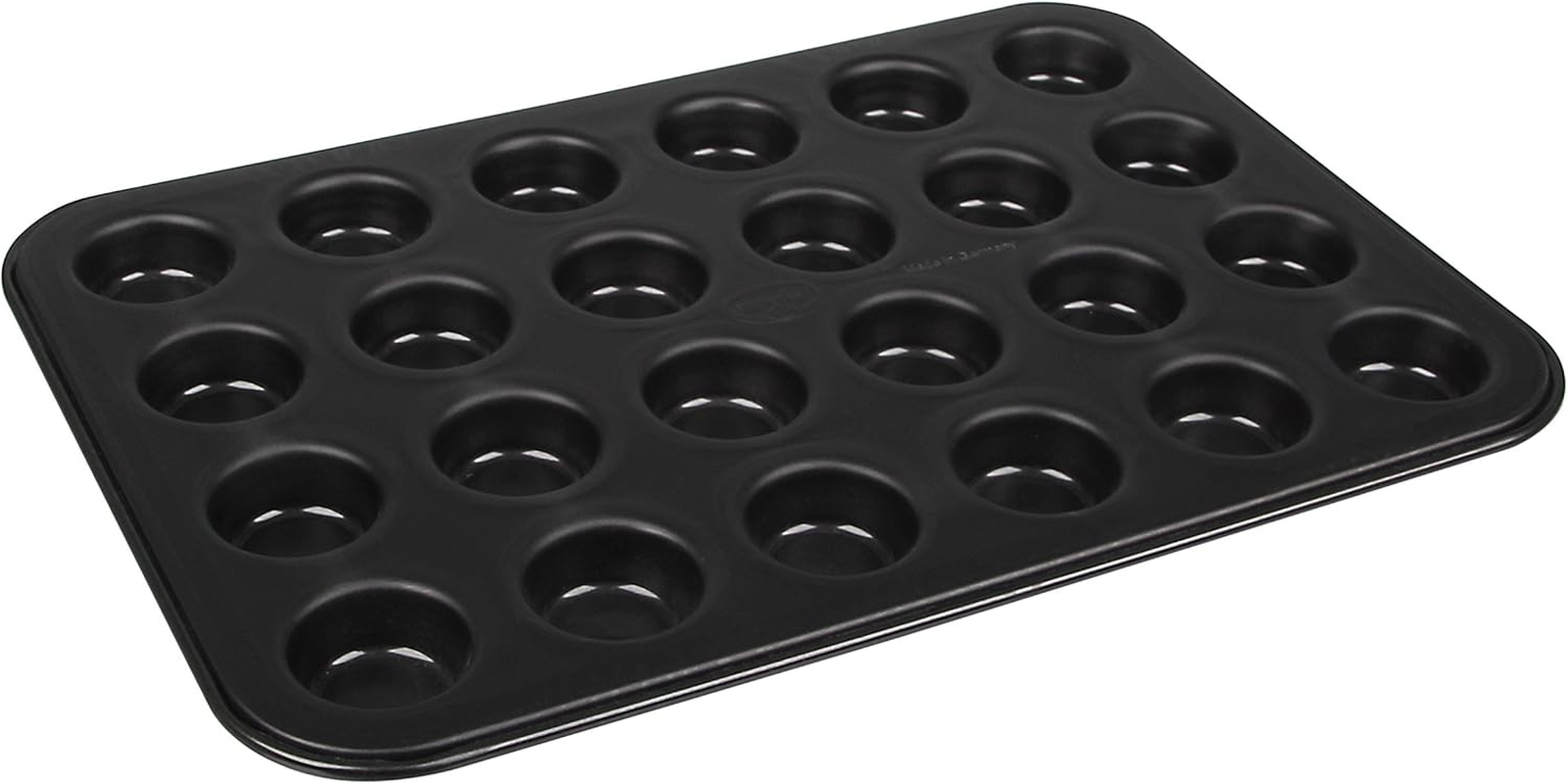 Dr. Oetker Tradition 24-Piece Non-Stick Bakeware Muffin Tin, Black image number 2
