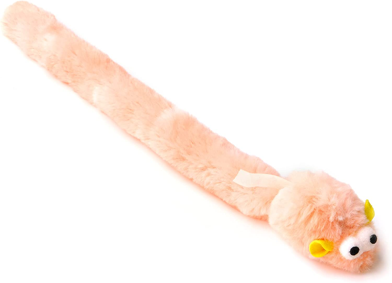 Chiwava 4 Packs 15 Inch Long Soft Plush Cat Toys Mice with Bell Rustle Sound Small Mouse Activity Interactive Toy image number 4