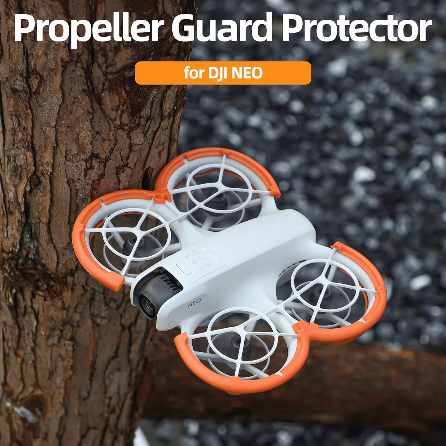 FSIDIWT Anti-Collision Protection for DJI Neo Accessories, 2-In-1 Neo Gimbal Anti-Collision Protector + Neo Propeller Protection for DJI Neo Drone
