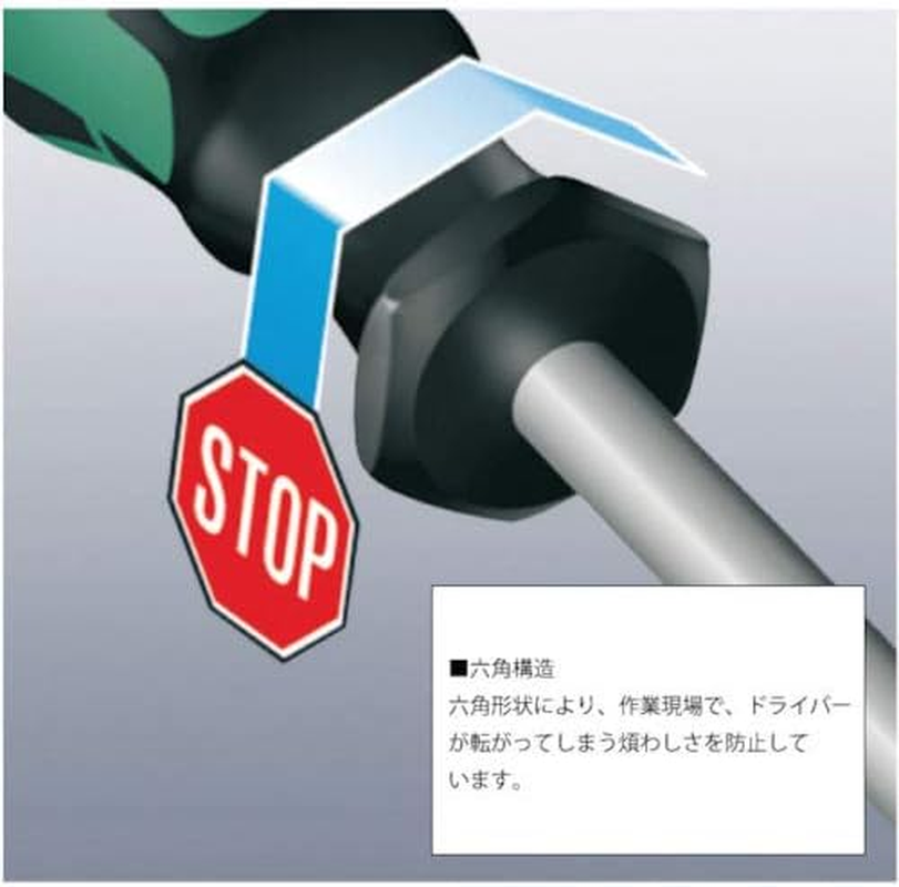 Wera 007635 Slotted Screwdriver 7.0 X 150 image number 1