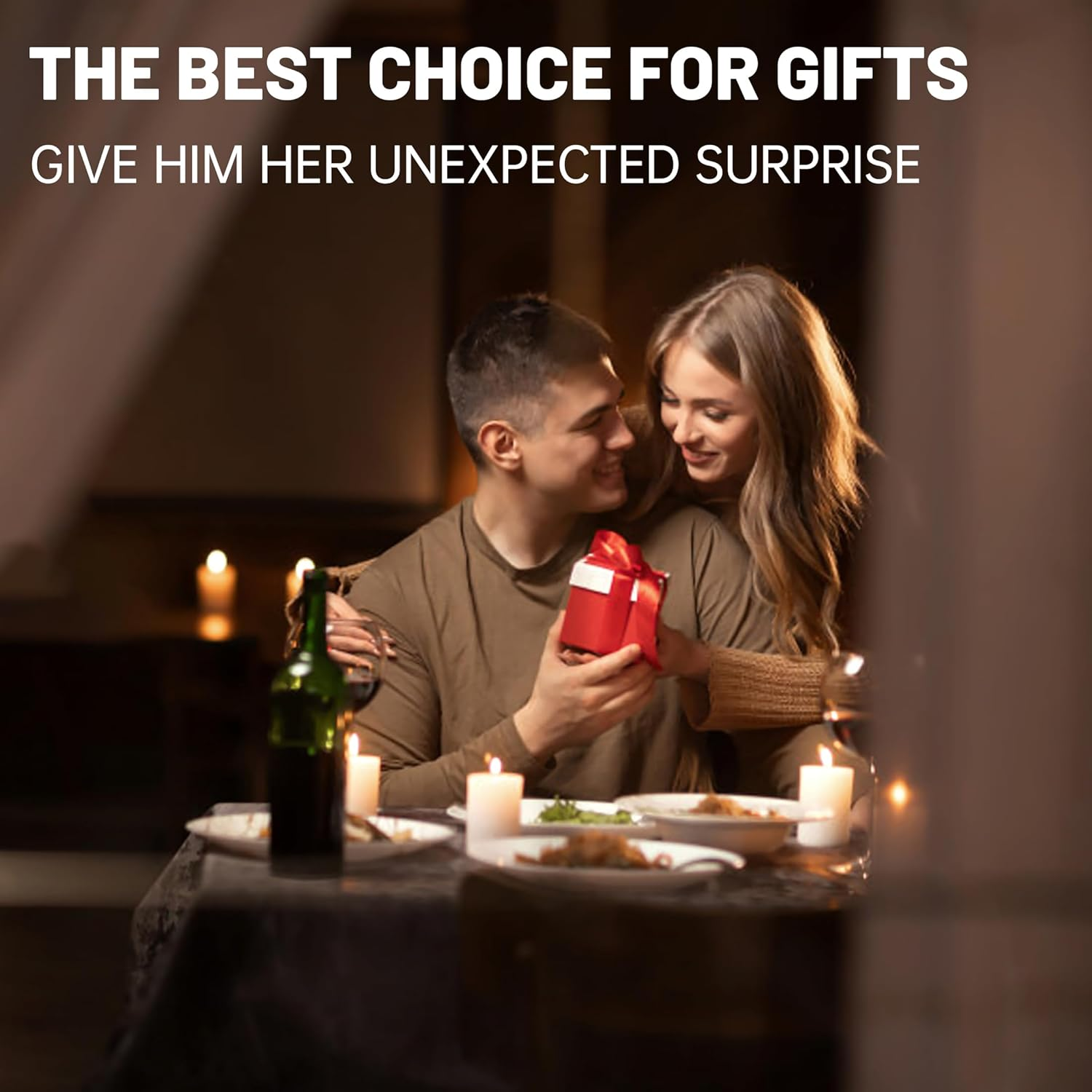 Cool Gifts Electric Lighter for Men Dad Him Digital Counter Bettary Display Windproof Flameless Plasma USB Rechargeable Arc Birthday Gifts for Men, Boyfriend, Husband (Tiger) image number 1