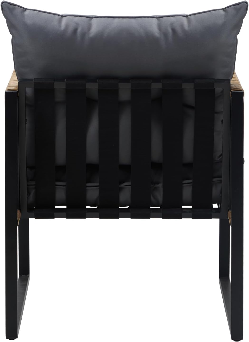 Livsip Outdoor Chairs Set of 2 Rattan Lounge Chair Garden Patio Set image number 4