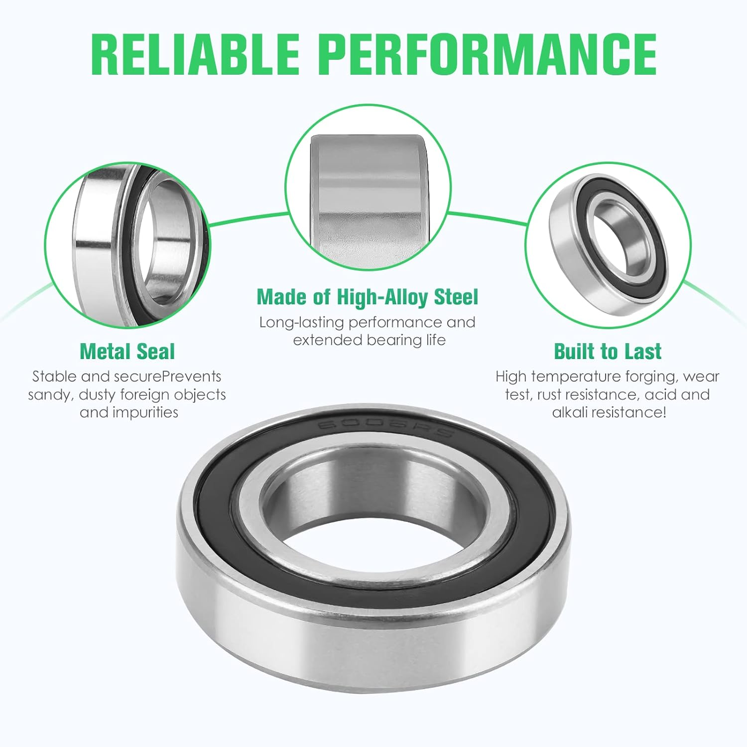 Youxmoto Rear Left CV Axle Drive Shaft & Wheel Bearing Kit Fit for Yamaha Rhino 450 2006-2009, for Rhino 660 2006 2007; for Rhino 700 2008-2013, for 5UG-F530T-20-00/ 5UG-F531H-01-00 image number 5