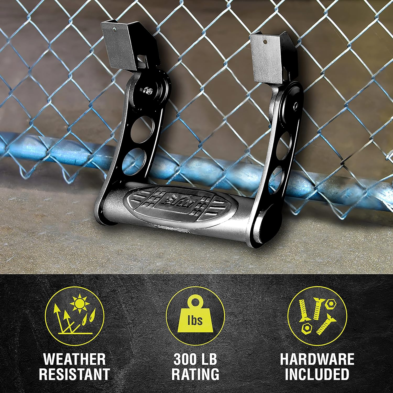 Bully BBS-1101S Black Bull Series Multi-Fit Adjustable Side Step image number 3