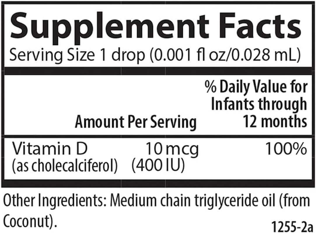 Carlson Labs - Baby'S Super Daily D3 400 IU - 2.54 Ml. image number 1