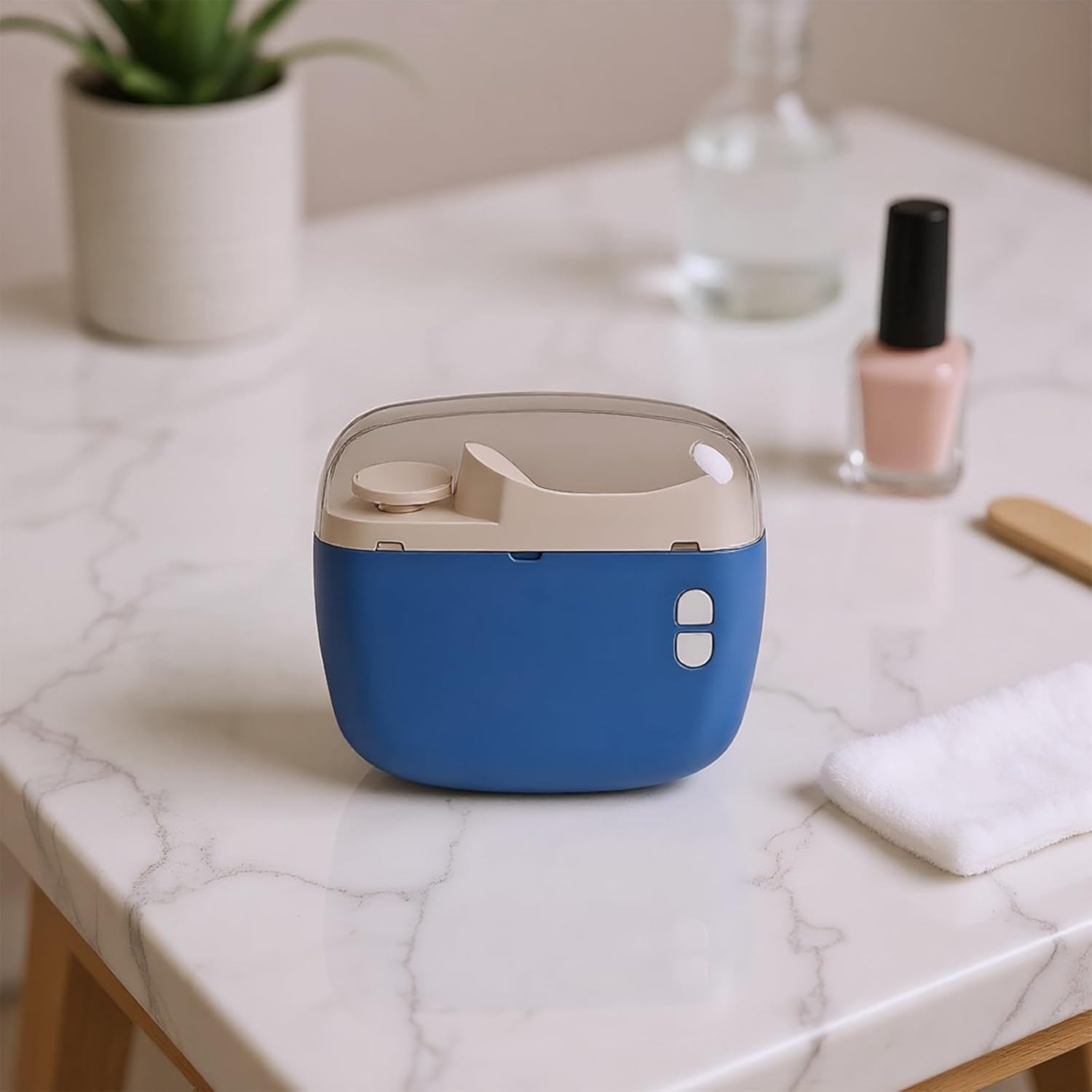 Electric Toe Nail Clippers for Thick Toenails Nails Portable Nail File, Electric Nails Clipper, Automatic Na-Ils Blanking Sanding Polisher for Toenail Fingernail Grooming Home Salon - Orange image number 7