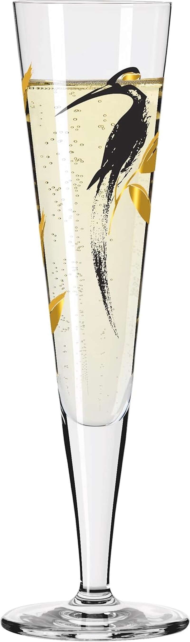 RITZENHOFF Goldnacht No. 21 1071021 Champagne Glass 200 Ml Elegant Designer Piece with Real Gold Made in Germany image number 1