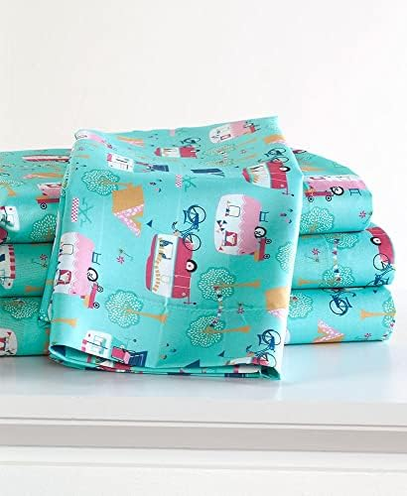 The Glamping Life Style Bedding Sheet Set with Pillowcases - Full