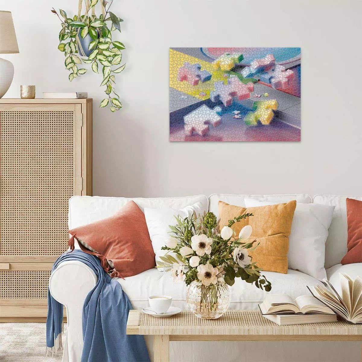 Ravensburger - Gradient Cascade Puzzle 1000 Piece Jigsaw for Adults, Modern Colorful Artwork, Fun and Challenging image number 5