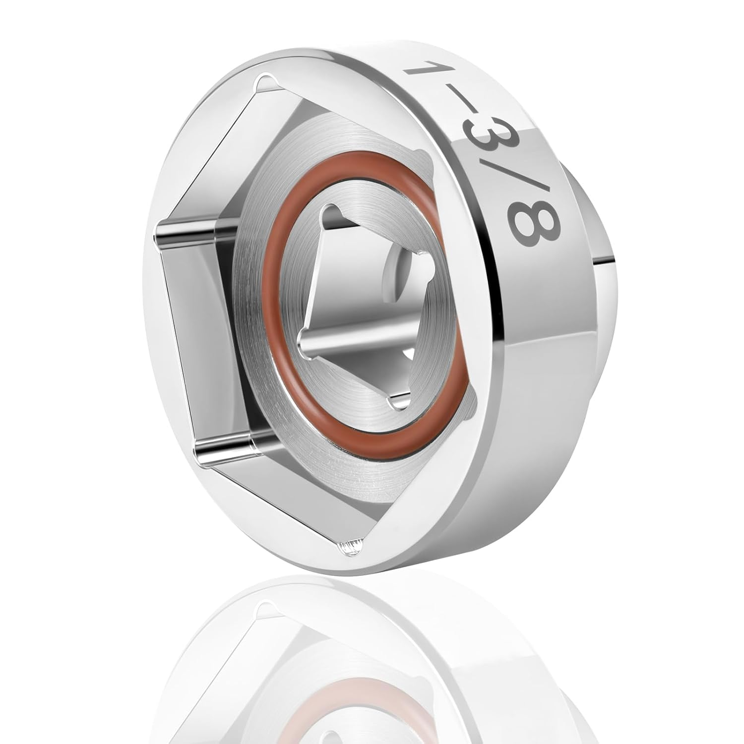 Fork Cap Nut Socket for Harley Big Twin and Sportster Models, Fits 1-3/8 Inch (35Mm) Hex Fork Cap Nuts, Motorcycle Maintenance Tools image number 3