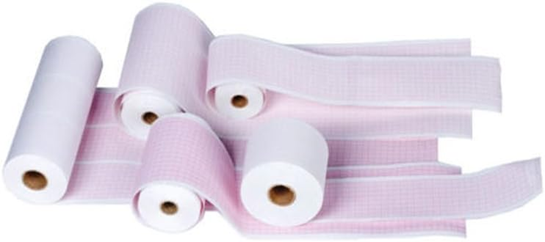 Bionet ECG Cardiocare 2000 and Cardiotouch 3000 ECG Chart Paper - 215 Mm X 25 Meter EKG Paper (5 Rolls) image number 1