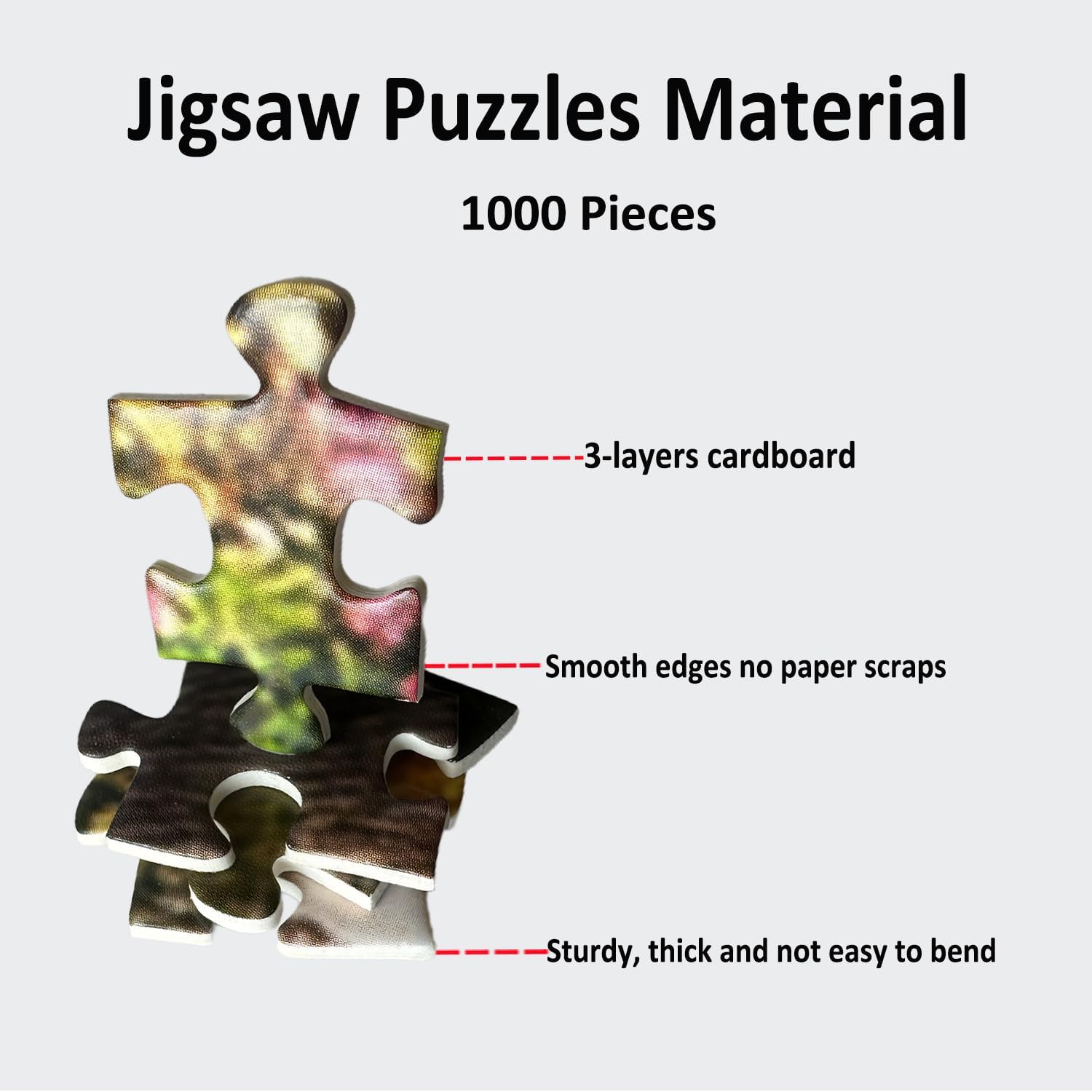 Jigsaw Puzzles for Adults 1000 Pieces Impossible Hard Difficult Challenging Puzzles for Adults 1000Pc Puzzle Country Garden House Landscape Jigsaw Puzzle 1000 Pieces 28 X 20 Inch image number 1