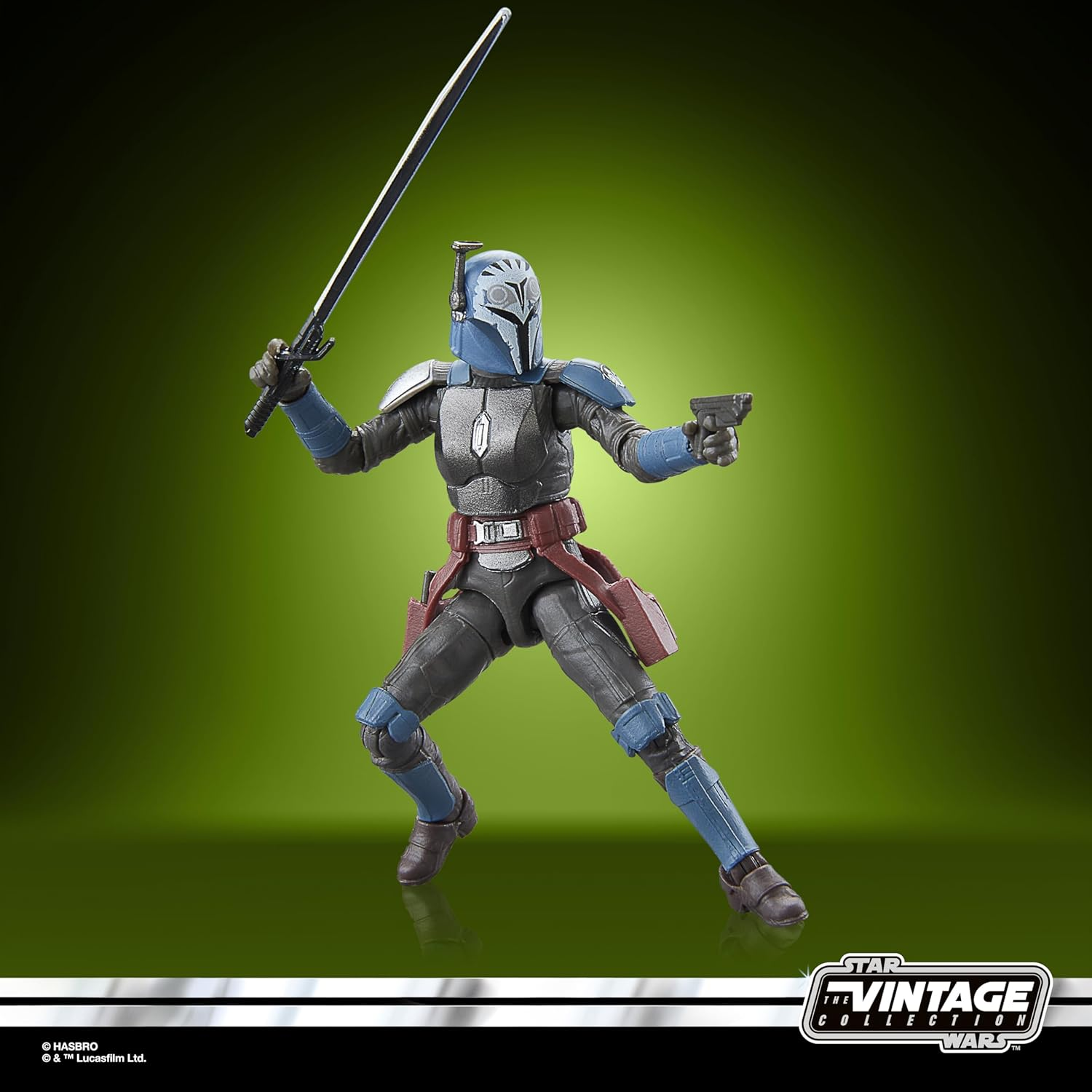 Star Wars the Vintage Collection Bo-Katan Kryze (Plazir-15), Star Wars: the Mandalorian 3.75 Inch Collectible Action Figure image number 6