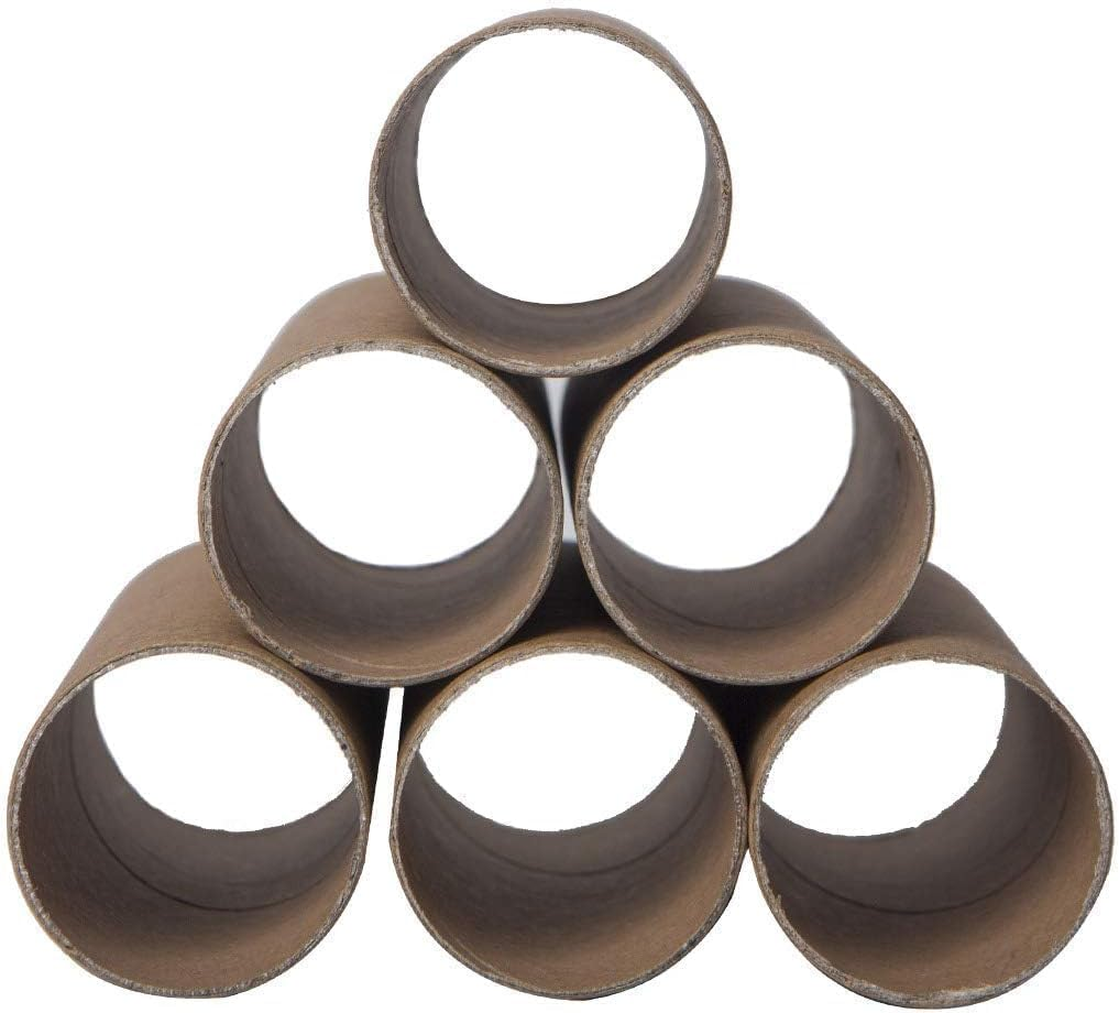 120 Pack Thick Cardboard Tubes for Crafts - Craft Rolls - round Cardboard Tubes - Craft Tubes - Toilet Paper Rolls Crafts - Paper Tube for Crafts - Craft round Tubes 1.57 X 3.9 Inches - Brown - 120 Pack image number 2