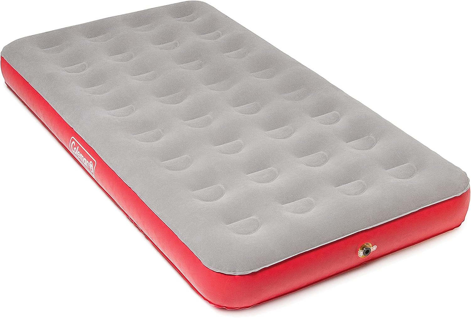 Coleman Quickbed Airbed, Gray/Red, Twin image number 2