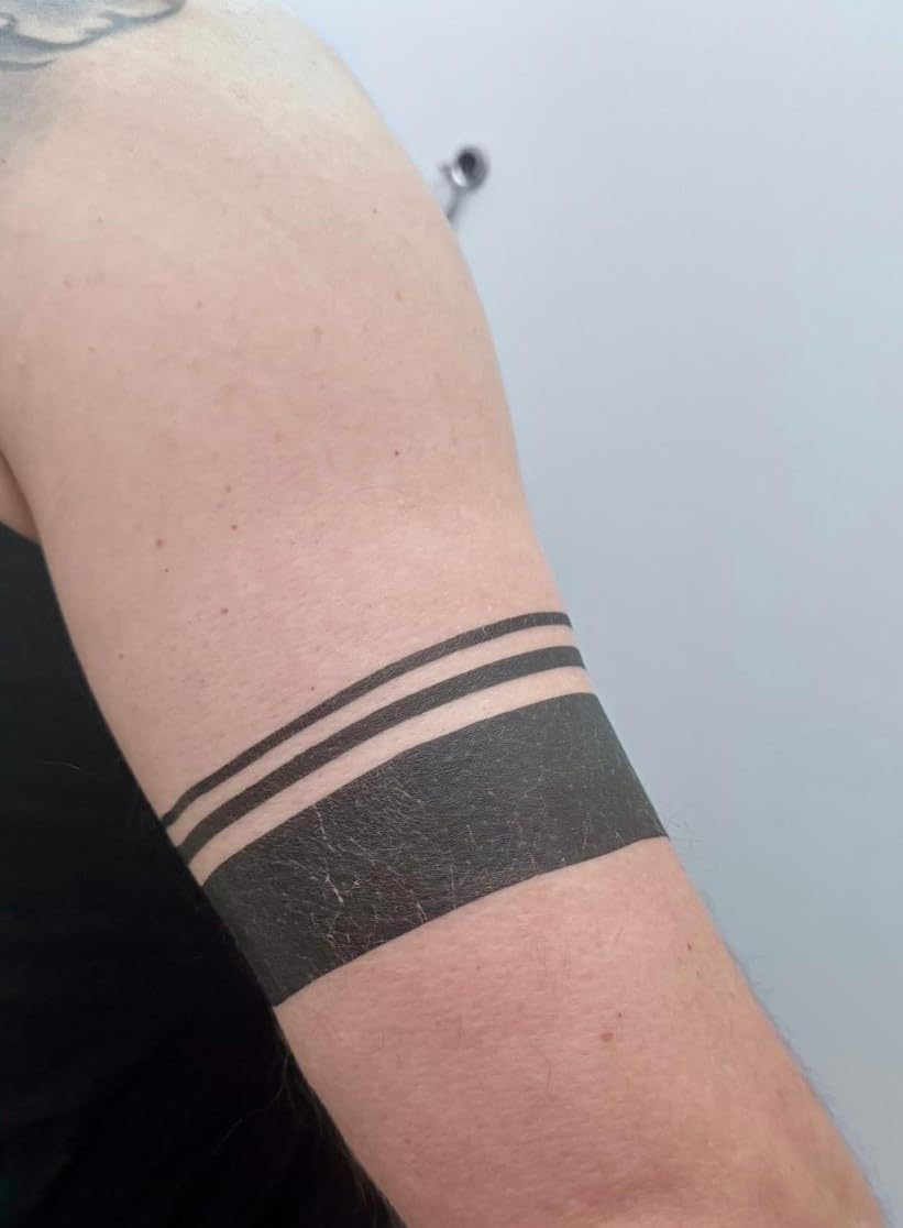 Temporary Bracelet Tattoos Tribal Tattoos Maori Design Tattoos Jim5 5 Sheets image number 3