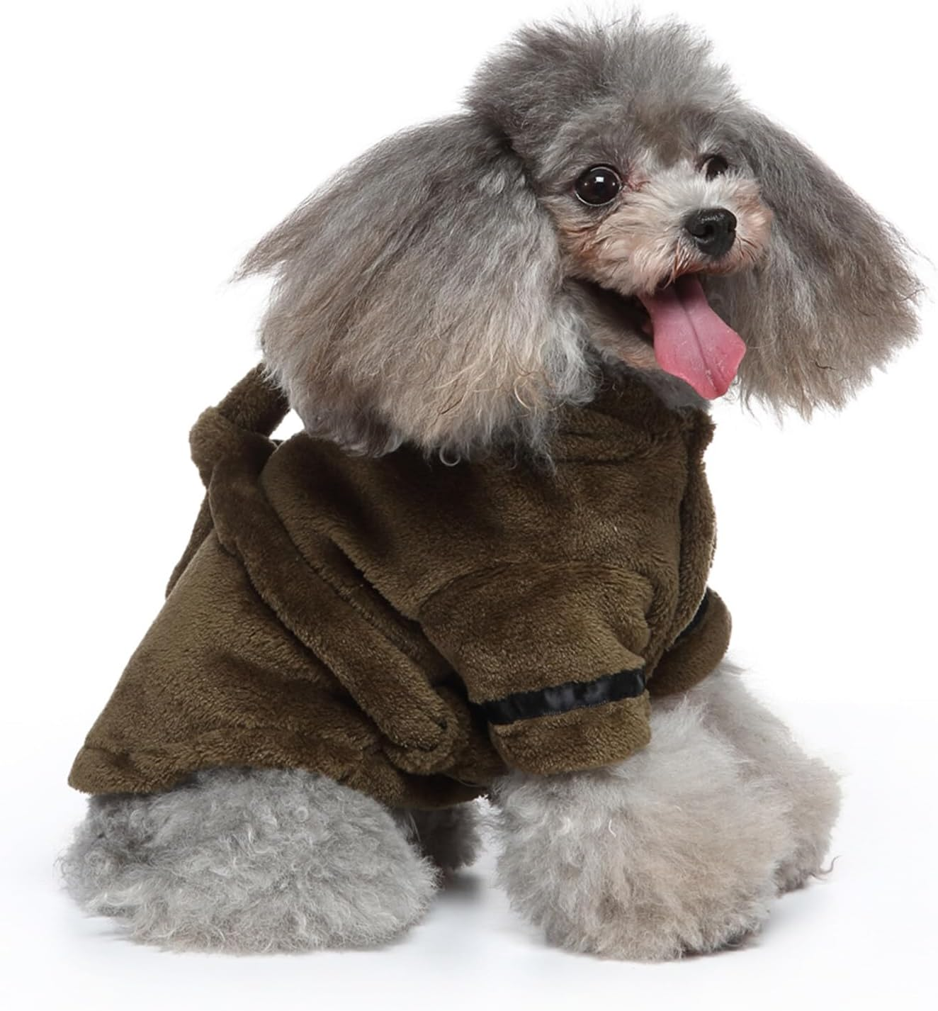 Pet Bathrobe, Quick Drying Super Absorbent Dog Bathrobe for Large Medium Small Dogs image number 4