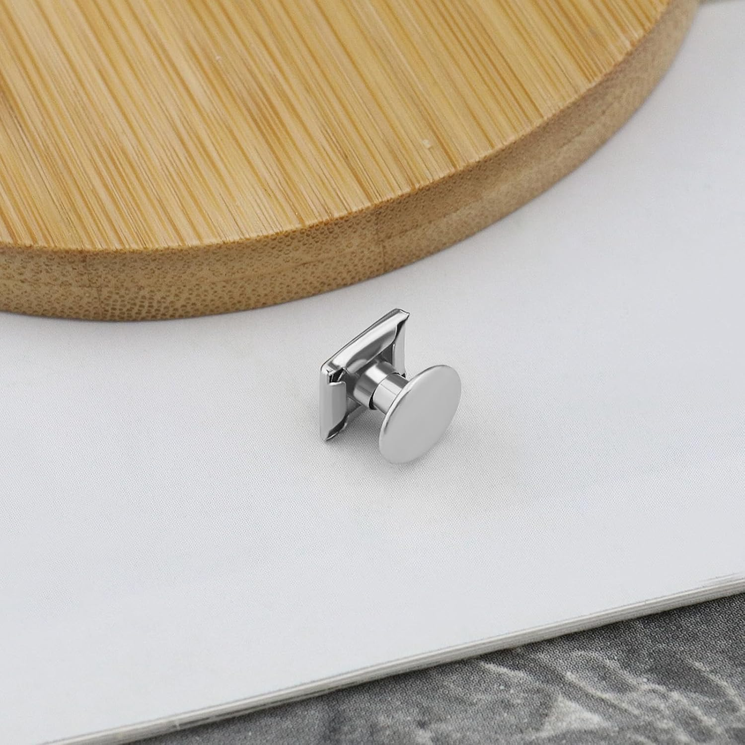 SING F LTD 200Pcs Pyramid Rivets Spike Square Studs Rivets Spike Screw Craft Punk Novelty Jewerly Accessories DIY Decoration for Leather Clothing Shoes 8X8Mm image number 5