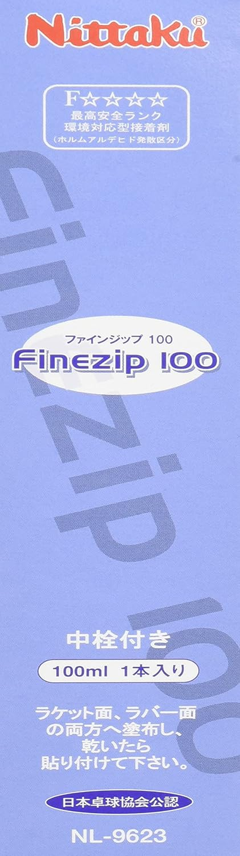 Nittaku NL-9623 Table Tennis Rubber Adhesive Fine Zip 100 image number 2