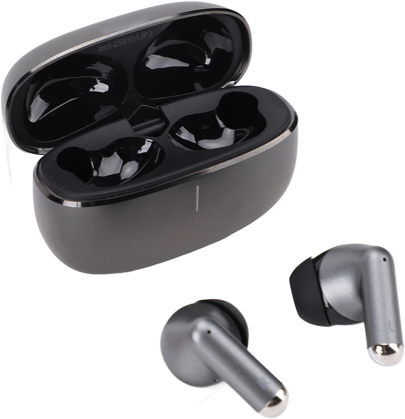 Jectse Noise Canceling Translator Earbuds 5.4 Technology for Clear Sound Output Multilingual Friends Plastic Material (Black) image number 3