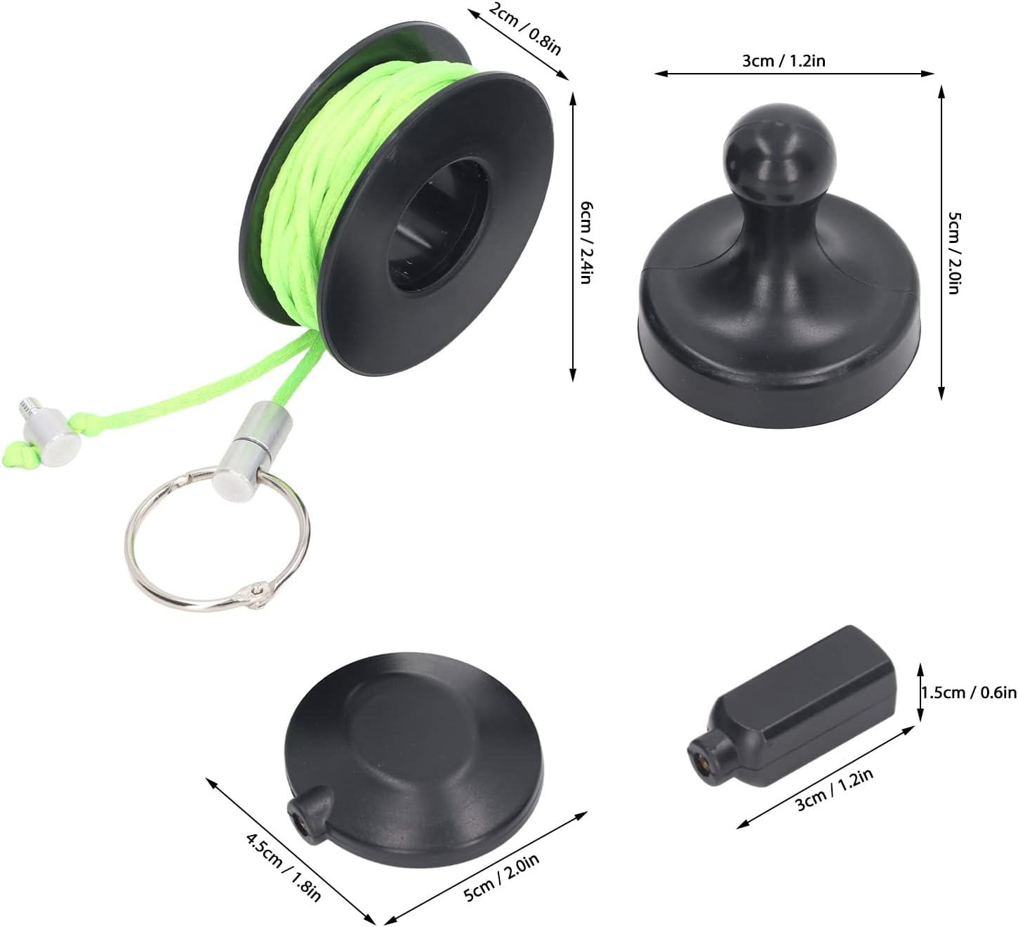 Grcfumo Magnetic Wire Puller, Nylon Wire Routing Magnet Tool Kit, Practical Wall Electrical Cable Navigation System for Running Wire image number 6