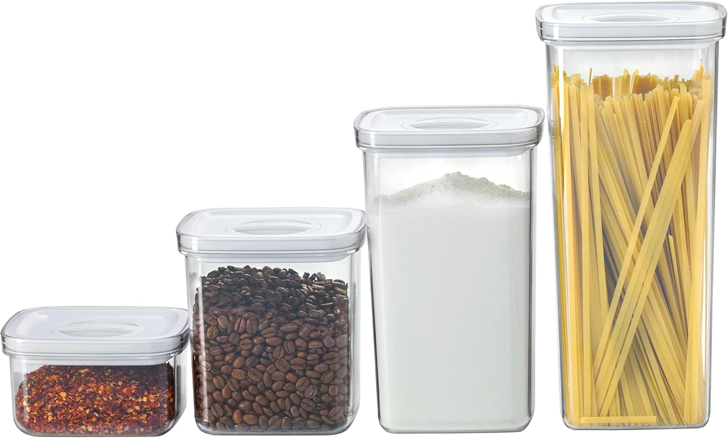 Pyrex Rectangle Canister 4 Pieces Set image number 4