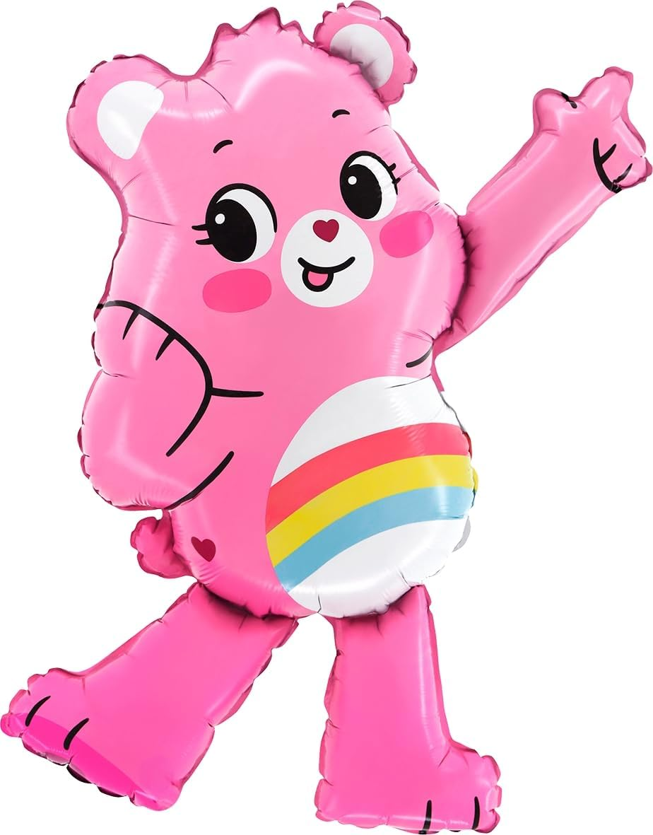 Toyland&reg; 75Cm (29") Cheer Bear Foil Balloon - Care Bears Shaped Character Balloons image number 1