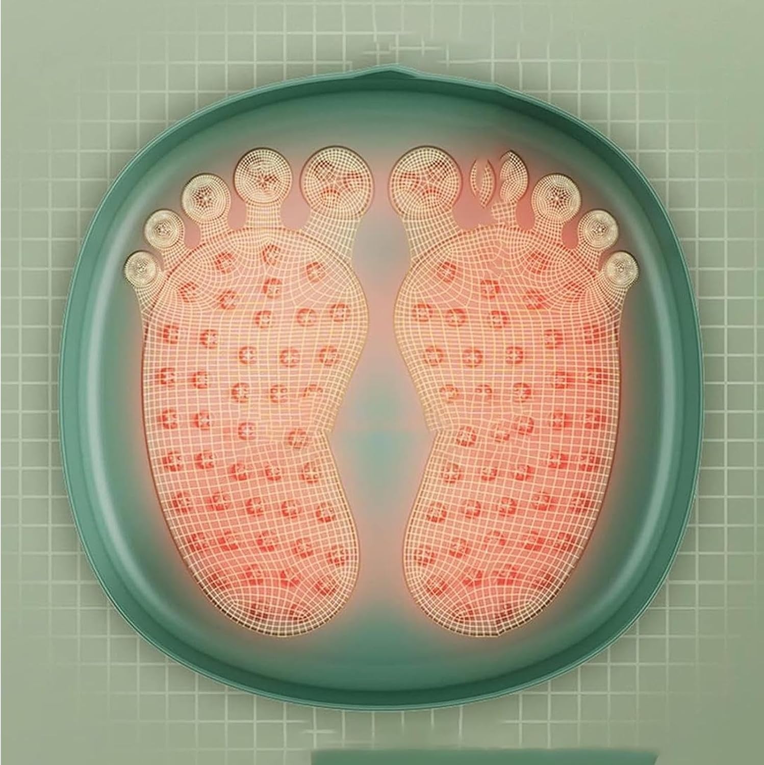 Bucket for Soaking Feet - Foldable Foot Washing Basin Tub with Thermal Insulation - Pedicure Soak Tub for Feet Bath, Washing Face, Washing Towels, Washing Clothes image number 5