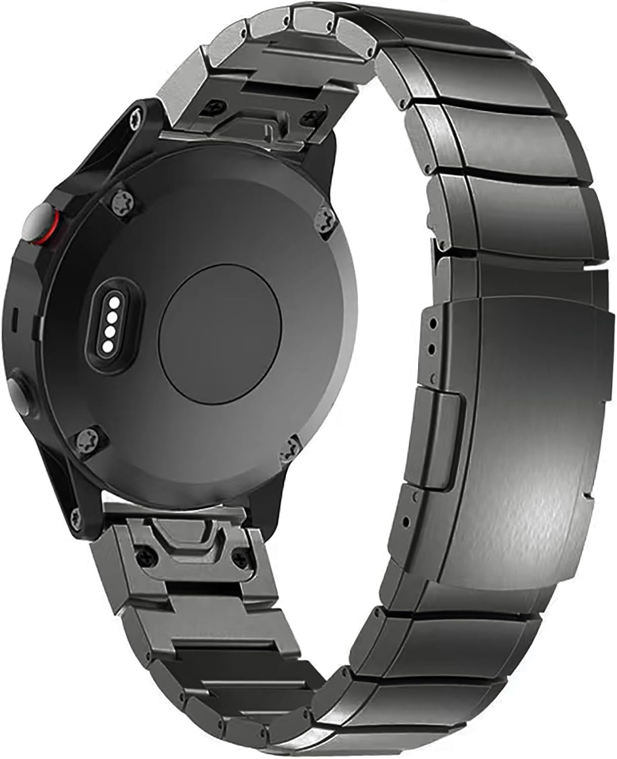 Synsing 26Mm Titanium Metal Quick Release Watchband Compatible for Fenix 8 51Mm/Enduro 3 51Mm/Fenix 6X Pro/7X Pro/5X Plus,22Mm Band for Garmin Fenix 8 47Mm/E 47Mm/Fenix 6 Pro/7/5 Plus/Forerunner 965