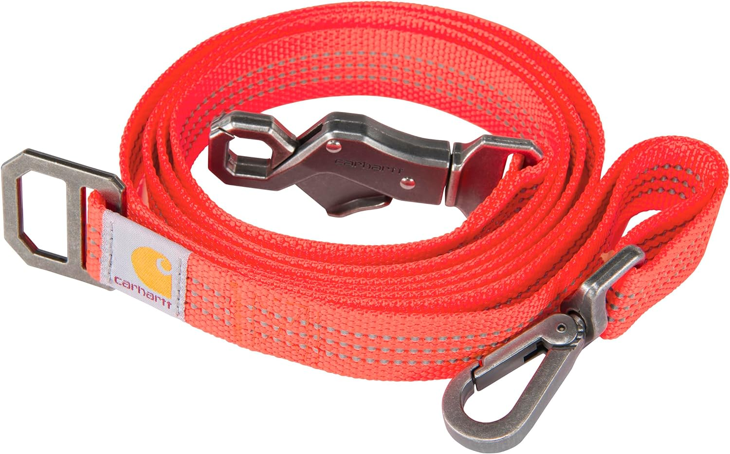 Carhartt Pet Durable Nylon Webbing Leashes for Dogs, Reflective Stitching for Visibility