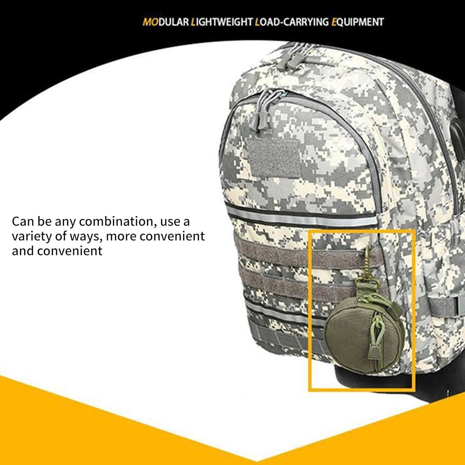 Small Keychain Coin Purse Keychain Small round Coin Holder Headset Pack Gear Accessories, A image number 5