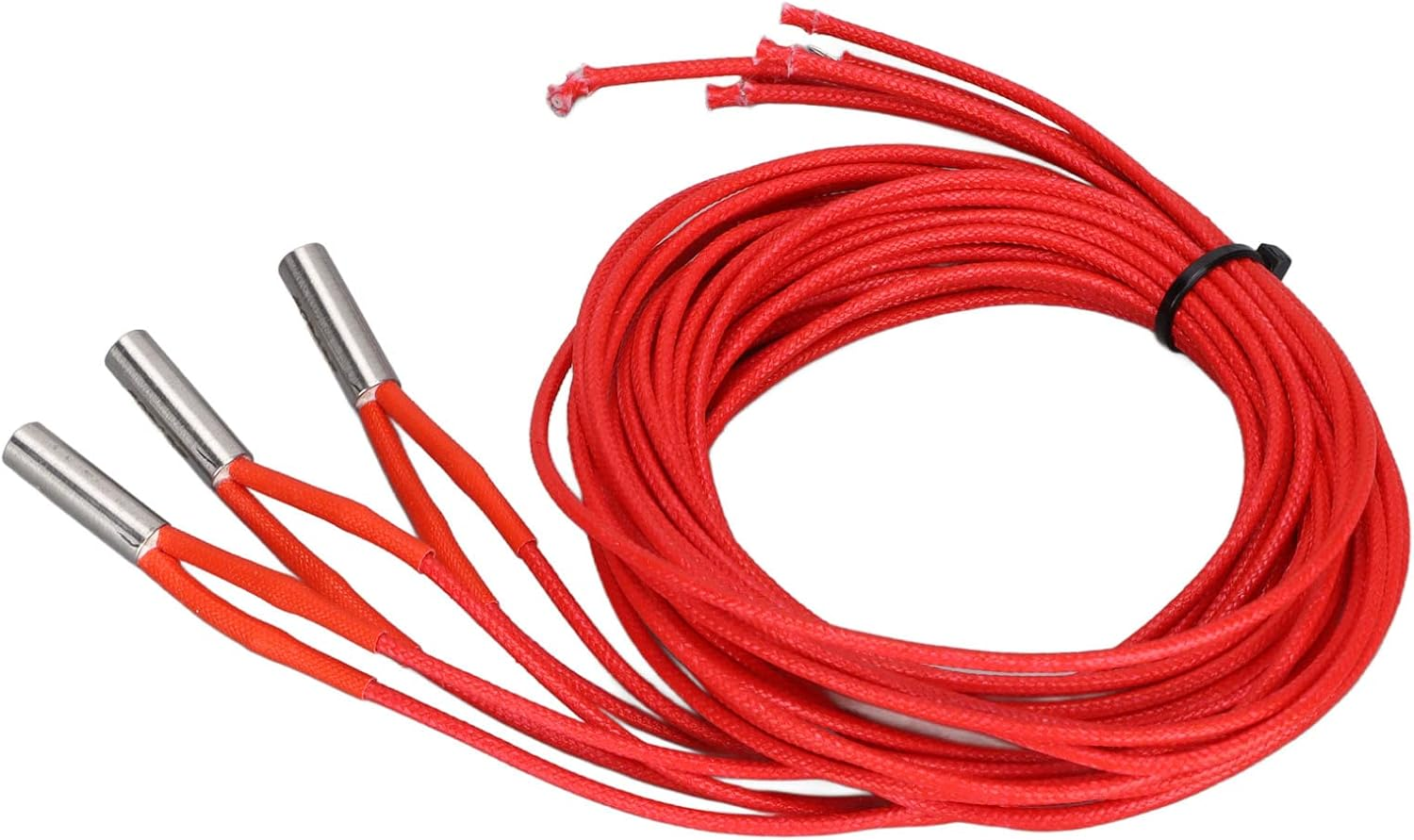 3Pcs Heating Rods, 6X20Mm 24V 40W Ceramic Cartridge Heater Tubes 3D Printer Accessories Suitable for 3D Printers, Such as for CR 10S Pro, for CR X, for Ender 3, for Ender 3X image number 2